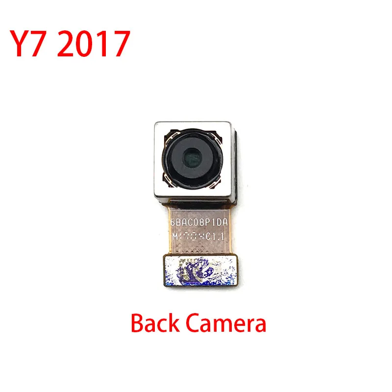 Y7 2017 Back Модуль задней камеры гибкий кабель+ фронтальная камера для huawei Y6 Prime Y7 Pro Y9 Замена - Цвет: Y7 2017 Back