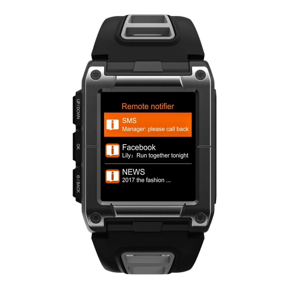 

S929 GPS Clock Compass WristWatch Bluetooth Smart Watch Waterproof Swimming Climbing Heart Rate Monitor Muliti Sports Watch Men