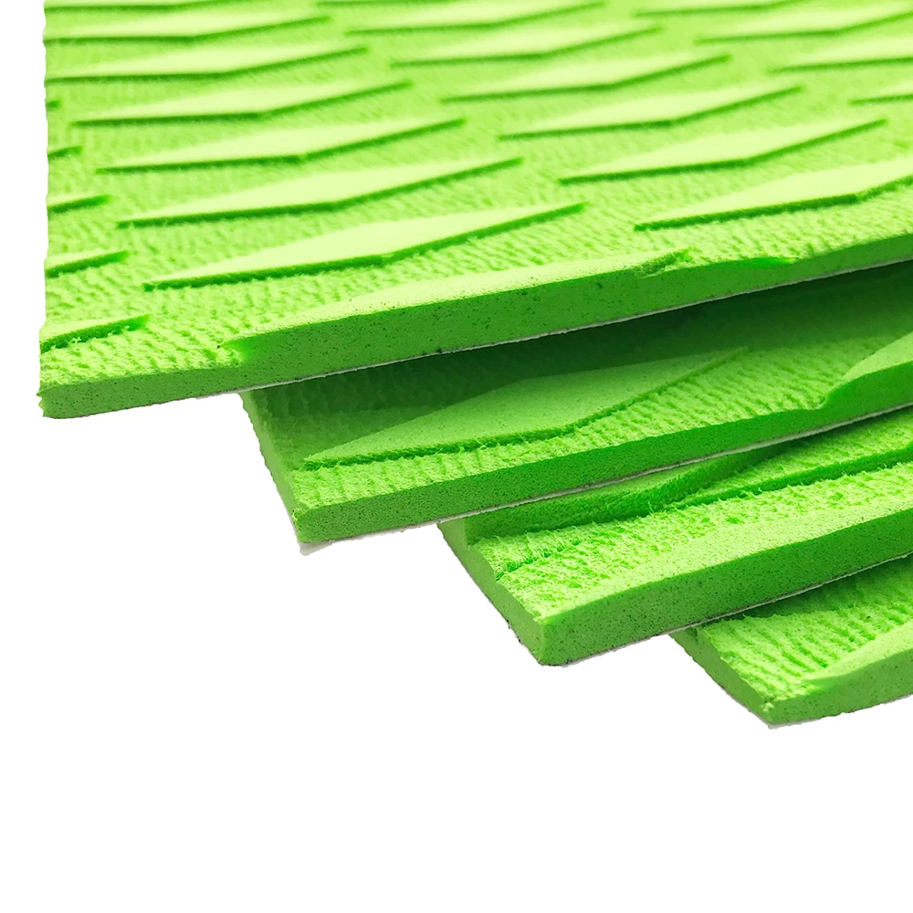 4pcs/lot Anti-slip EVA Surfboard Pads SUP Surf Kiteboard Skimboard Stand Up Paddleboard Traction Pad Grip 38*25.4cm Mat DIY