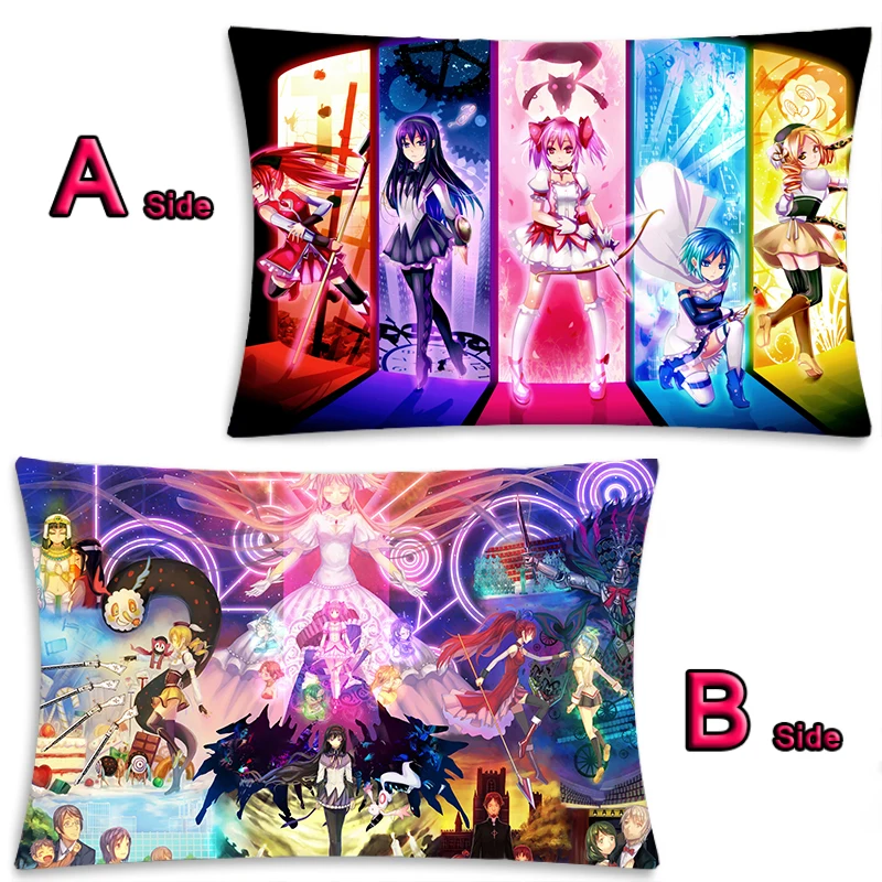 Аниме Puella Magi Madoka Magica Kaname Akemi Homura Dakimakura длинная подушка для объятий чехол кровать подушка Pilow крышка 2WAY 35x55 см