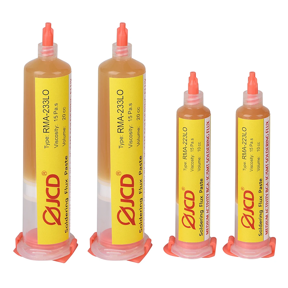 JCD Paste 100% Original BGA PCB No-Clean Solder Paste Welding Advanced Oil Flux Grease 10cc 20cc Soldering Repair Paste RAM686