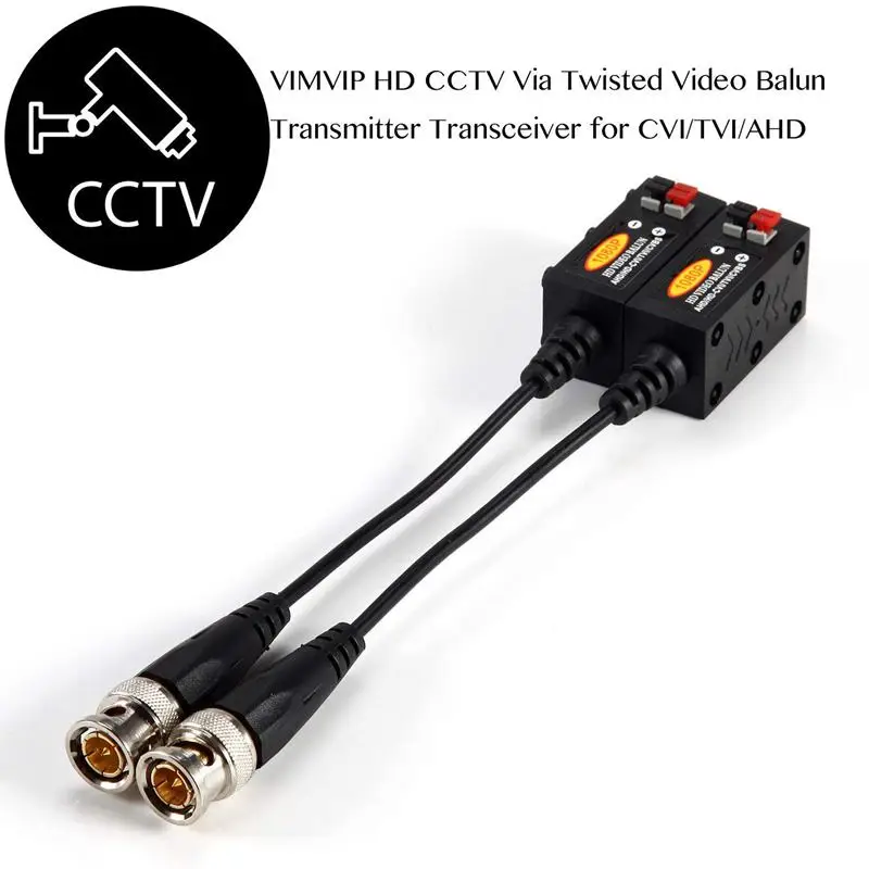 1080P AHD/HD-CVI/TVI/CVBS пассивный HD видео балун передатчик 4 пары(UTP до 350 м-600 м