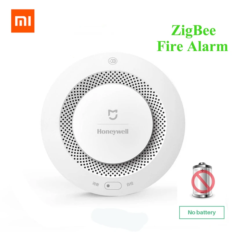 Xiaomi Aqara комплекты умного дома Gateway2 концентратор настенный беспроводной переключатель двери окна сенсор дверной звонок двусторонний модуль управления HomeKit - Цвет: Fire Alarm