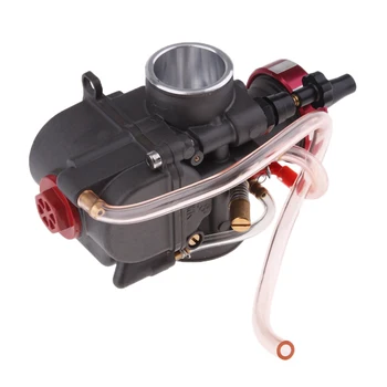 

28mm Flat Slide Carburetor For Keihin Carb PWK Mikuni Power Jet Kit Fab