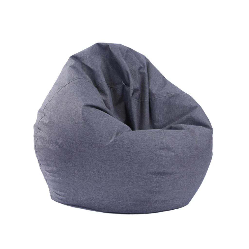 Gray 60x65cm 7 as Набивные игрушки для хранения Bean Bag без наполнения | решение для хранения, чтобы очистить и организовать детскую комнату - Цвет: Gray 60x65cm 7 as