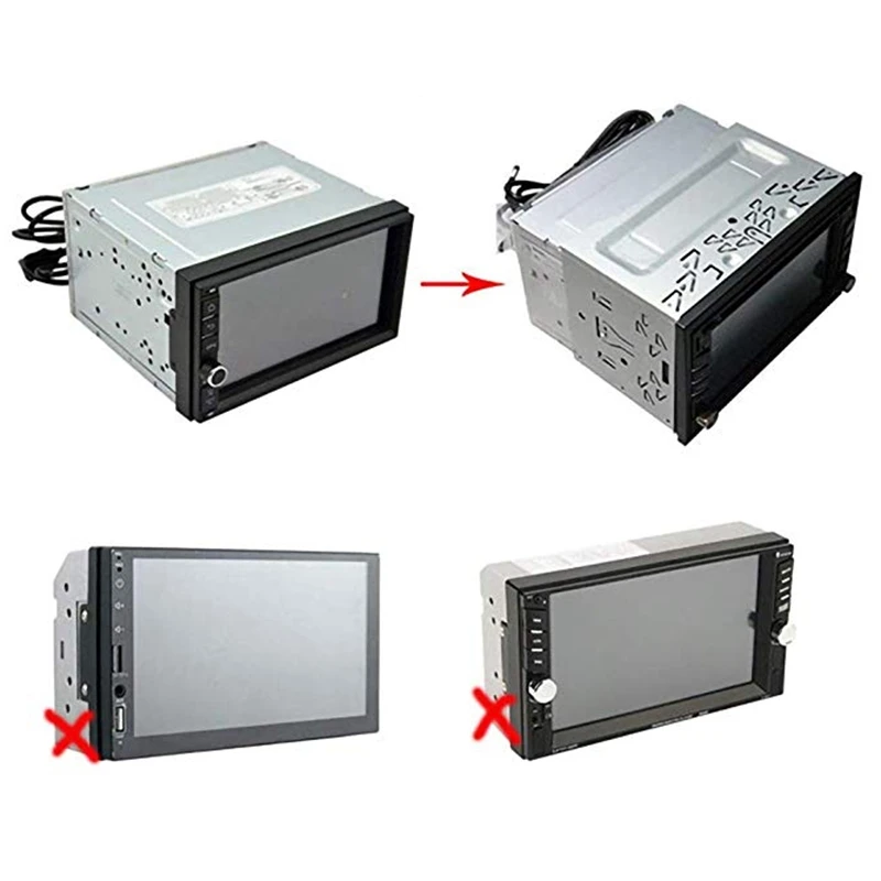 Gps 2Din панель двойной Din Авто Радио фасции DVD рамка монтажный комплект для VW серии Jetta Chico Golf Bora/Polo/MK3/MK4 отделка