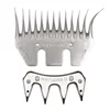 Sheepshearing Durable 9 Tooth/13 Tooth Sheep Goats Shearing Clipper Curved Tooth Blade Sheep Clipper Shear Scissor Cutting Blade 1