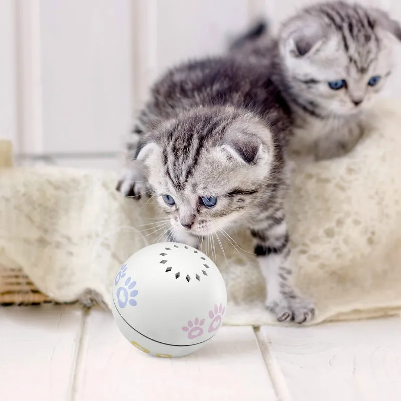 Xiaomi smart pet Companion Ball котенок питомец Flerken Интерактивная игрушечная палочка Искусственный Кот неправильный вращающийся шарик с катнипом