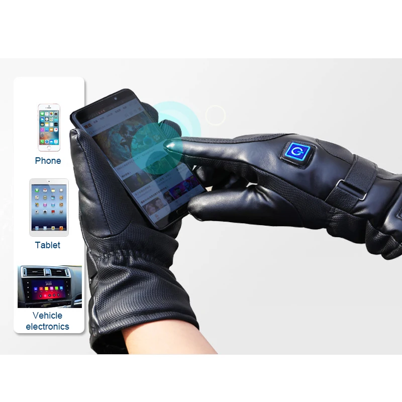 Vertvie велосипедные перчатки водонепроницаемые с подогревом Guantes Moto сенсорный экран на батарейках мотоциклетные гоночные перчатки для верховой езды зимние