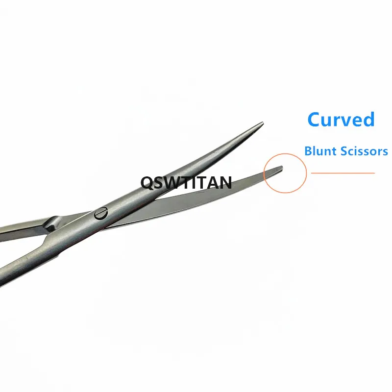 Description Picture 6 of itemOphthalmic stainless steel gold handle surgical scissors cosmetic plastic scissors double eyelid tools