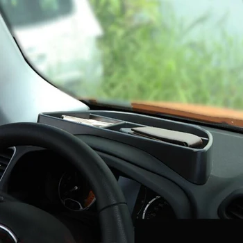 

For Jeep 2015-2020 Renegade Car Storage Box Dashboard Cover Holder Trim Black New And High Quality