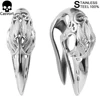 Casvort 2PCS New Carved Bird Head Ear Weights Hangers Plugs Tunnel Body Jewelry Piercing Ear Gauges ► Photo 2/6