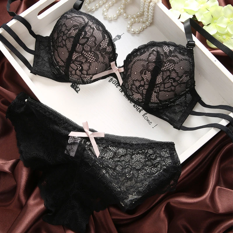 net bra panty set