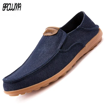 

Classic Men's Casual Shoes Mesh Breathable Men's Loafers Retro Style Designer Men's Flat Shoes Comfortable Pull-on Men's Shoes