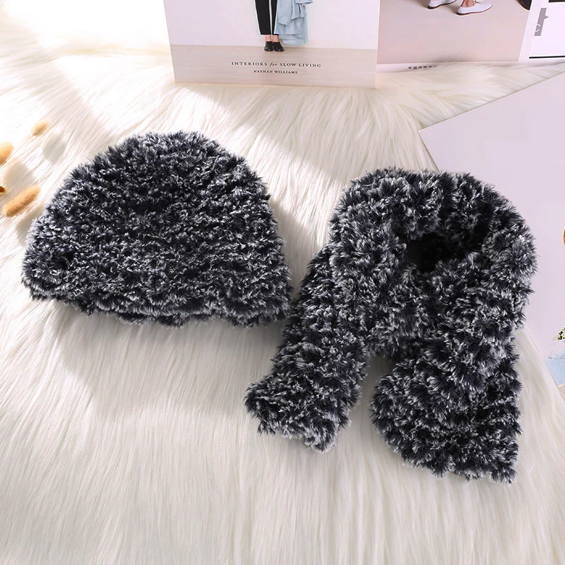 50g/Ball Faux Fur Mohair Yarn Wool Cashmere DIY Hand Knitting Crochet Baby Soft Plush Yarn Threads For Sweater Hats 5