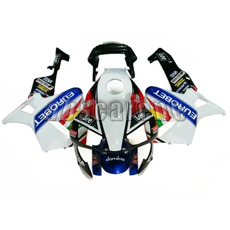 Полный комплект обтекателя для Honda CBR600RR 2003 2004 CBR 600 RR 03 04 ABS пластиковые детали для мотоцикла Cowlings Белый Синий Черный чехол