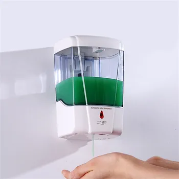 

Touchless Bathroom Dispenser 700ml Smart Liquid Soap Dispenser for Kitchen Hand Free Automatic Soap Dispenser Container ABS
