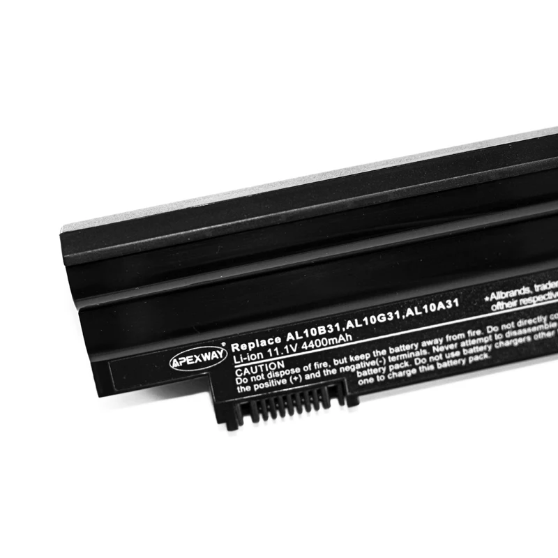 Черный аккумулятор Apexway 11 1 В для ноутбуков Acer Aspire AL10A31 AL10B31 AL10G31 One 522 D255 722 D257 d256e D260