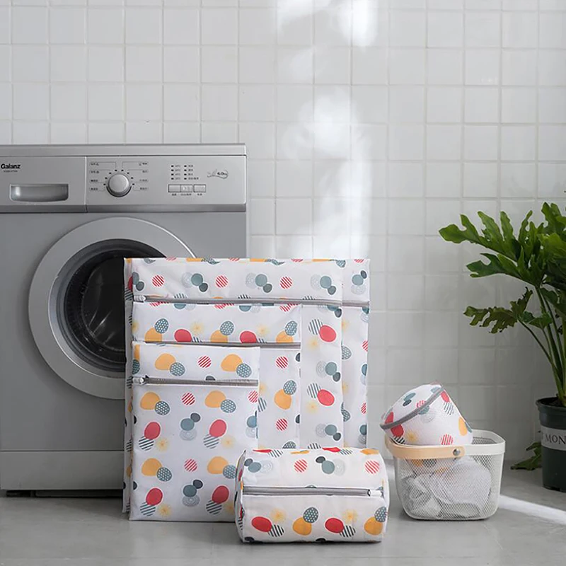 Blanco 30cmx40cm bodhi2000 lavadora lavandería bolsa de malla para ropa interior ropa sujetador calcetines