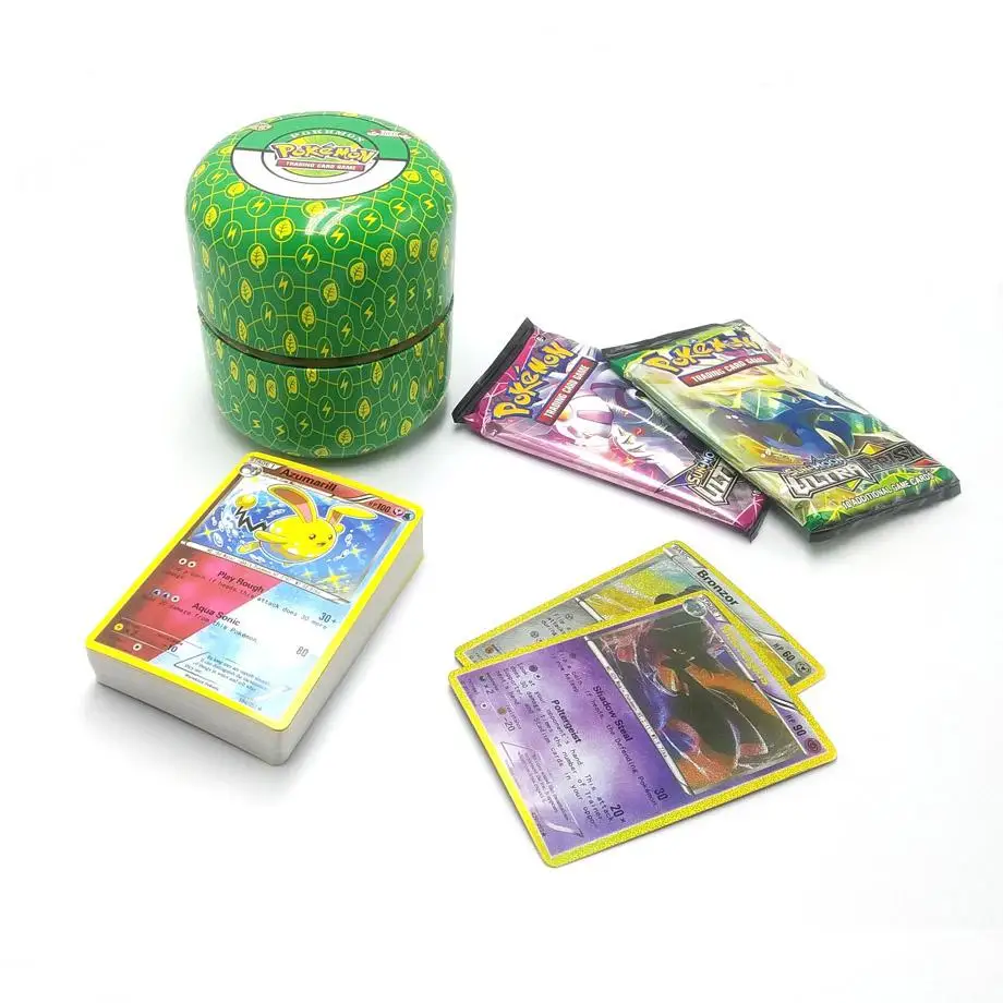 76 шт. в коробке новые карты POKEMON версия на английском языке Покемон Ptcg коллекция