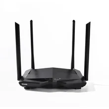 Tenda AC10 1200 Мбит/с беспроводной Wi-Fi маршрутизатор, 1 ГГц cpu+ 128 М DDR3, 1WAN+ 3LAN гигабитные порты, 4* 5dBi антенны с высоким коэффициентом усиления, умное управление приложением