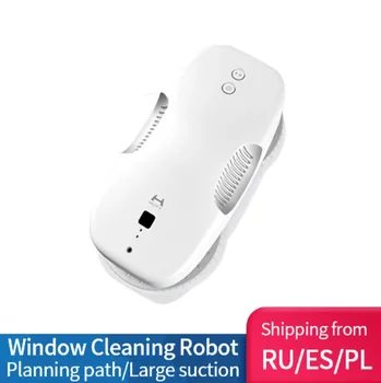 

HUTT DDC55 Electric Window Cleaner Robot for home Auto Window Cleaning Washer Vacuum Cleaner Fast Smart Planned
