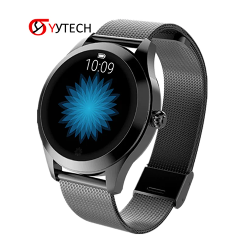 SYYTECH Горячие KW10 Смарт-часы Bluetooth мониторинг сердечного ритма кровяного давления IP68 водонепроницаемый смарт-браслет для Android IOS