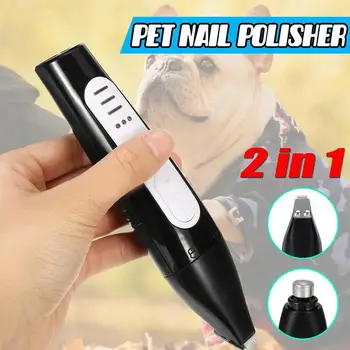 

Electrical USB Rechargeable Pet Dog Cat Foot Hair Trimmer Paw Nail Grooming Clipper Cat Cutter Shearing Machine Shaver Scissor