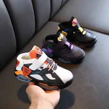 

Sequins Sneakers Spring Autumn Girls Kid Shoes Children Boys Soft Outdoor Shoes Sport Casual Running Shoes For Kids 23-37