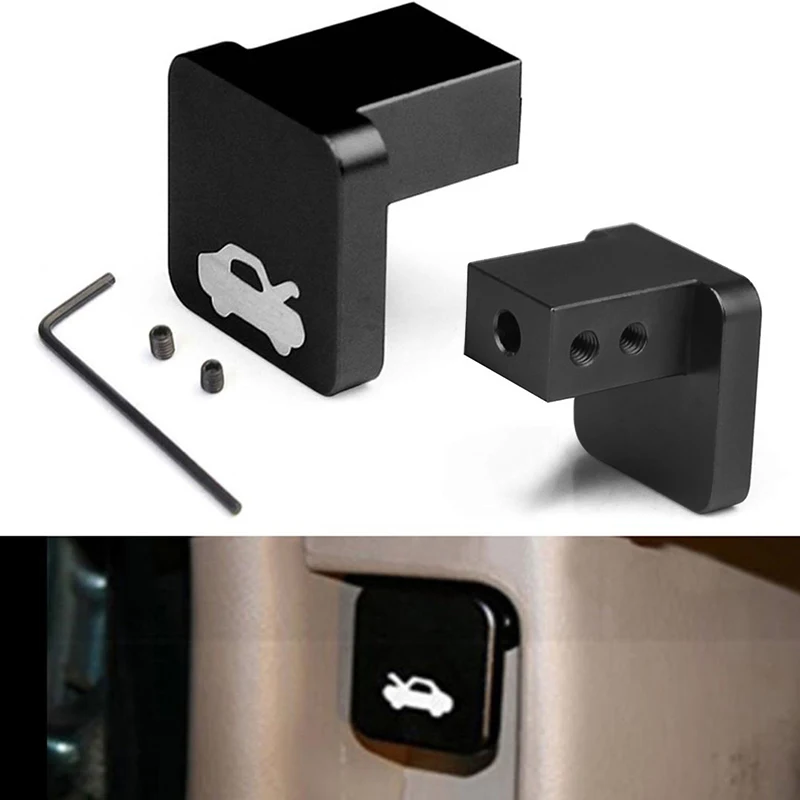 

Black Hood Release Latch Handle Repair Kit For Honda Civic 96 - 05 Accessories