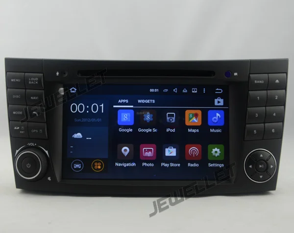 Восьмиядерный ips экран Android 9,0 автомобильный DVD gps Радио Навигация для Benz e-класс W211 cls-класс W219 clk-класс W209