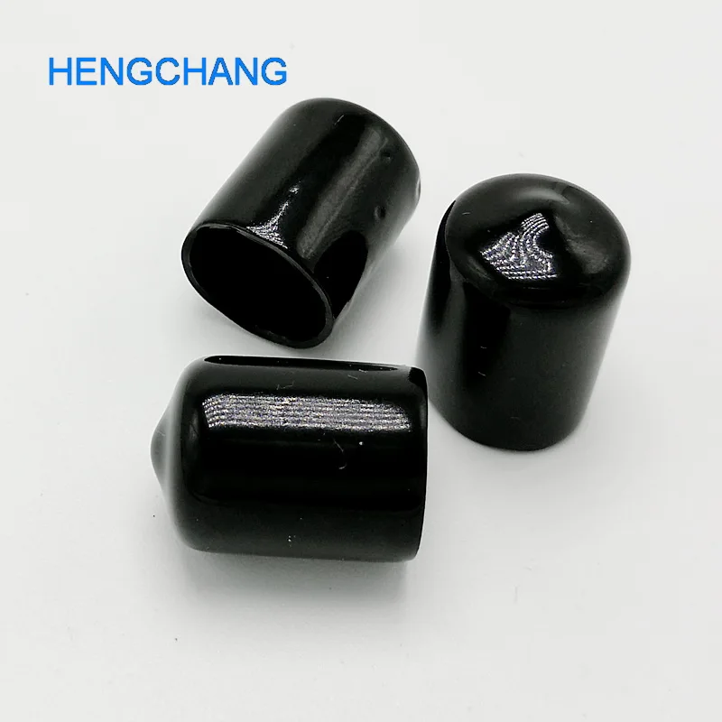 100pcs/lot 12mm protective cover Rubber Covers Dust Cap connector or metal tubes screwdriver handle