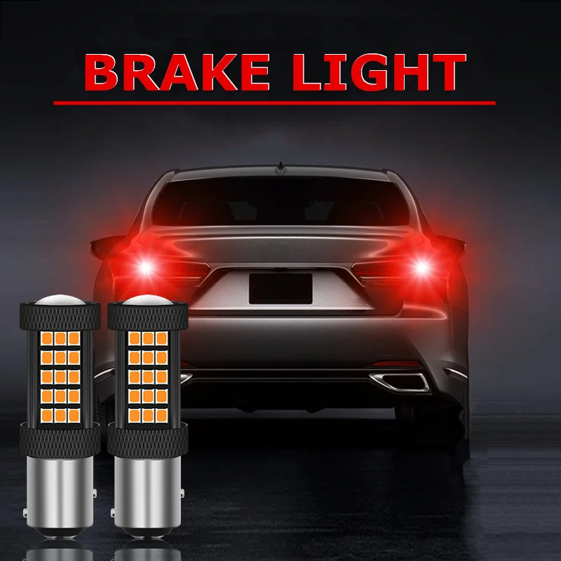 1pc Red Strobe Flashing Car Led W21 5w 7443 T20 1157 Ba15d 1156 P21w Srck Led Replacement Bulbs For Car Brake Tail Lights 12v Signal Lamp Aliexpress