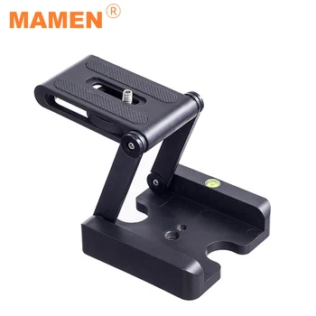 

MAMEN Z Type Folding Stand Quick Release Plate With 1/4'' 3/8'' Screw Hole For Nikon Canon DSLR Cameras Universal Stand
