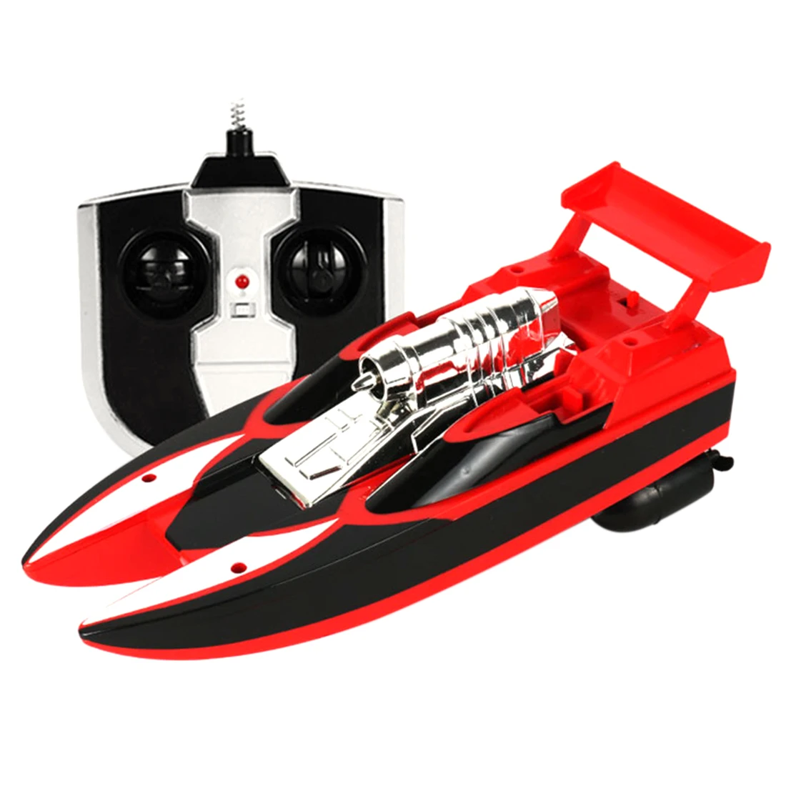 2,4G 4 канала RC скоростная лодка гоночная лодка RC водная игрушка для бассейна озеро образовательная игрушка подарок для ребенка-синий зеленый красный черный