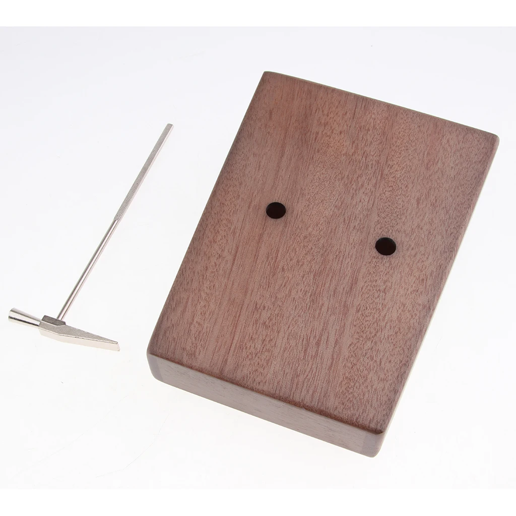 Kalimba 17-Key Thumb Piano, электрическое Пальчиковое пианино с тюнинговым инструментом, черное для детей и взрослых, коллекционное