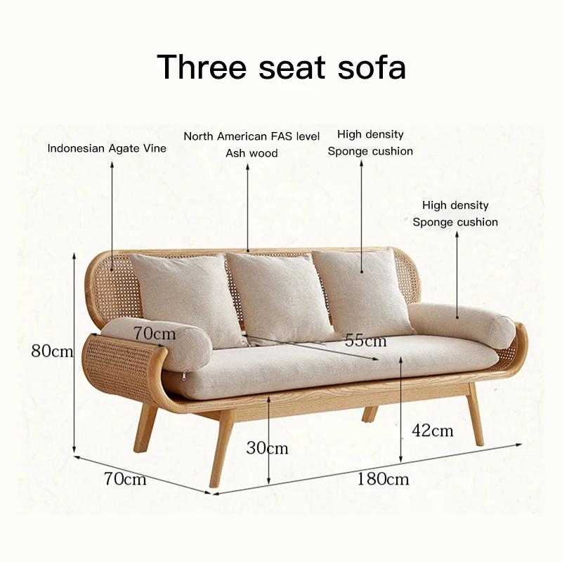 three sofa