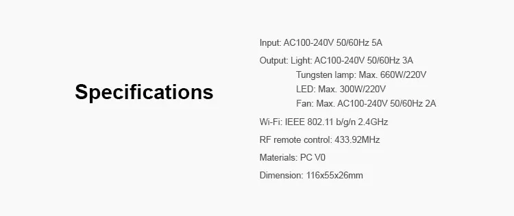 Sonoff iFAN03 RM433 потолочный вентилятор управление Лер умный Wifi переключатель пульт дистанционного управления Регулировка скорости вентилятора диммер работает с Alexa Google Home