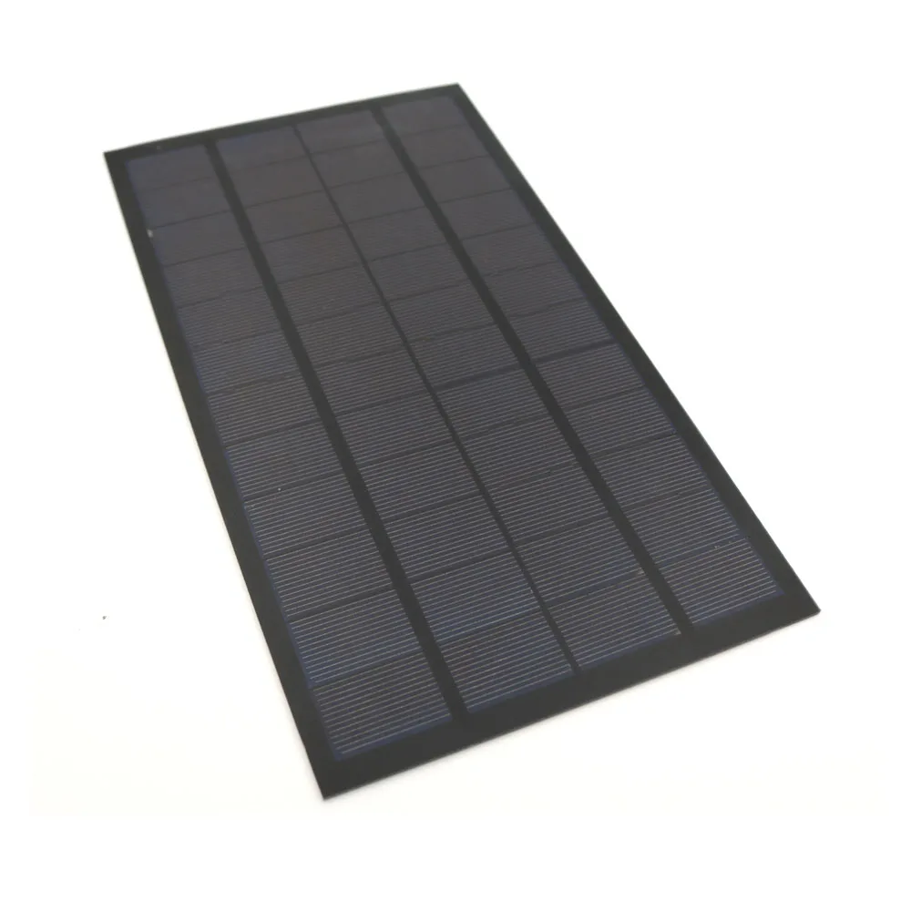 12 В 7 Вт Солнечная Панель поликристаллический DIY батарея кремния Стандартный эпоксидный модуль заряда солнечной батареи мини