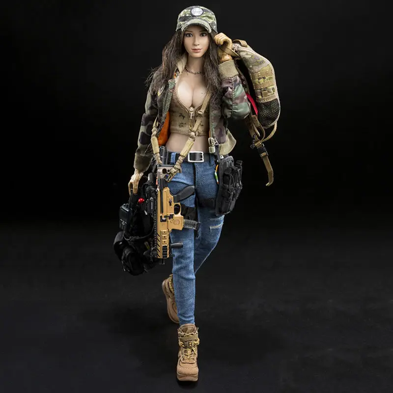 DAMTOYS плотина 1/6 масштаб женский военный костюм для девочек сестра убийца DCG003/DCG004 для 1" полный набор фигурки тела куклы игрушки одежда