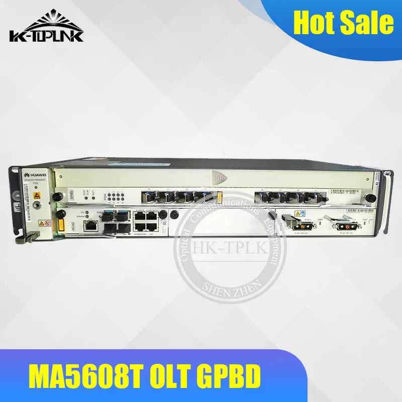 

Aliexpress recommend Hua wei OLT GPON MA5608T DC,1 * MPWC Power Line Optical Terminal, 1*10G MUCD1 control board 8 or 16port
