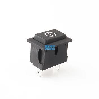 

Push Button Switch 21x15mm SPST 2Pin 10A 125VAC KCD1 Snap-in On/Off Boat Black Rocker Switch