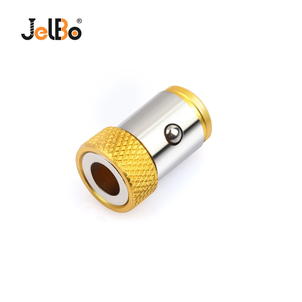 JelBo 1 шт. отвертка Биты магнитное кольцо 1/" 6,35 мм Металл сильный намагничиватель винт
