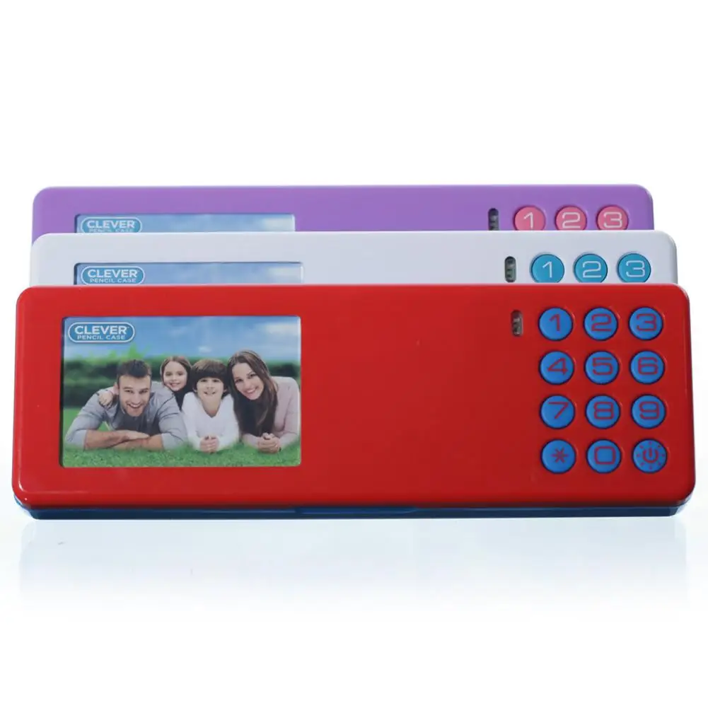 

Password Lock Pencil Case Multi-Function Student Smart Simple Stationery Box For Kid School Learning Stationery