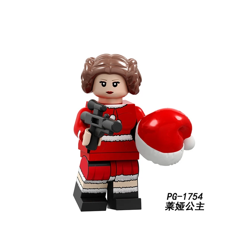 Звездные войны рождественские фигурки йода Дарт Вейдер люк Хан Solo Obiwan строительные блоки игрушки подарки Marvel Супер Герои фигурка