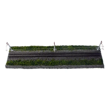

36 x 9cm 1:160 N Scale Train Model Track Sand Table Railway Decoration with/without Catenary
