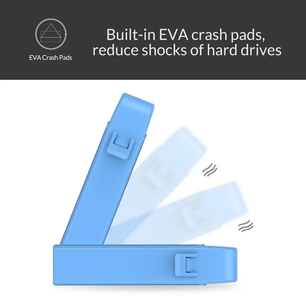 ORICO 3.5 Inch HDD Protection box cases Hard Drive bag Portable HDD Case for External HDD SSD power bank case storage boxes 3.5\