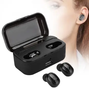 

G6S Bluetooth 5.0 Earphone Wireless Headset Binaural Wireless One-Key Control Earphone with LED Display