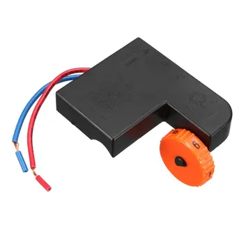 

uxcell 1 Pcs Trigger Switch for 180 Shift Knob Angle Mill Polisher High Power Speed Control Governor Push Button Switch