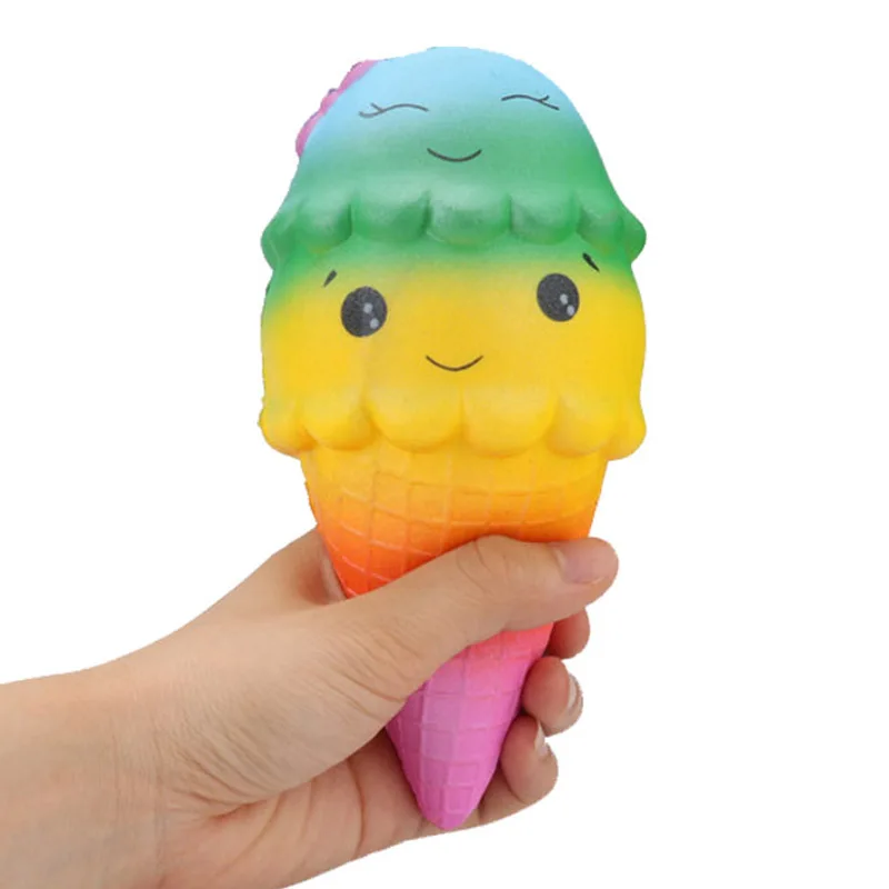Мягкие медленно поднимающиеся игрушки антистресс Kawaii животных Моделирование еда модель клубника мороженое Единорог торт мягкие игрушки для детей